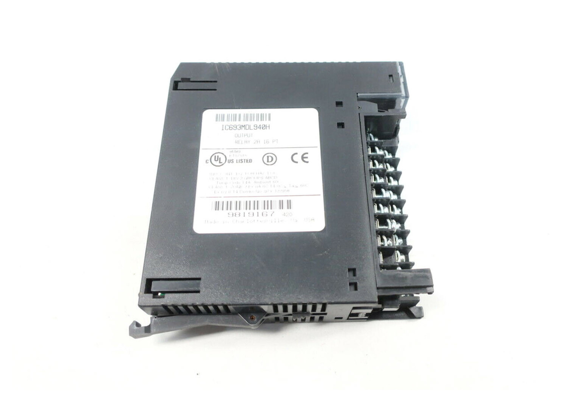 Modulo di uscita IC693MDL940, gamma di 5V a CC 30V, gamma di tensione di frequenza di 50Hz a 60Hz
