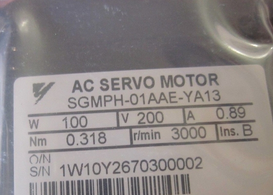SGMPH-01AAE-YA13 Yaskawa Servo Motor Brand New In Original Box