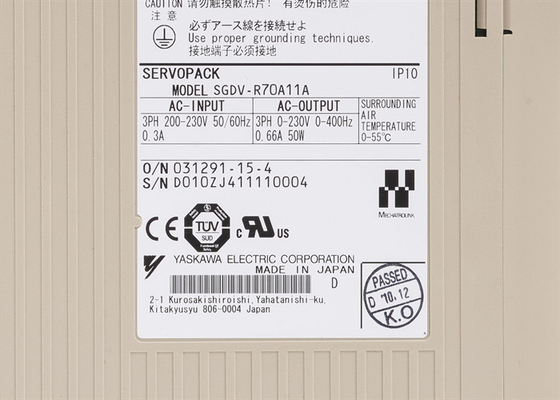 Yasakwa SGDV-R70A11A 200V AC Servo Amplifier Brand New Original