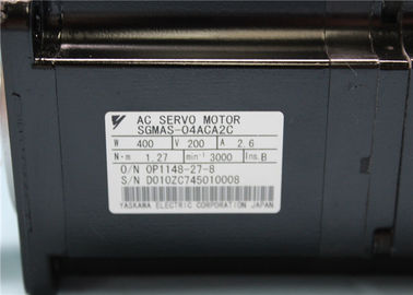 400w Servo Motor / Yaskawa Electric Motor Without Brake SGMAS 04ACA2C