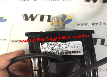Yaskawa AC Industrial Servo Motor  SGMAH-02A1A-HL11 200W  200V