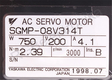 Industrial Omron SERVOMOTOR SGMP-08V314T 200V 4.1A 750W 3000R/MIN YASKAWA