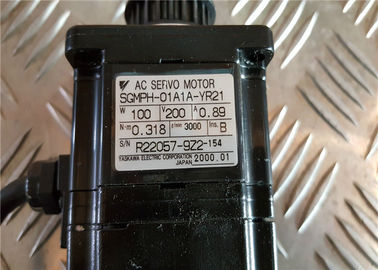 Servomotore industriale 0.317N.m 3000RPM di CA di Yaskawa SGMPH-01A1A-YR21 del servomotore