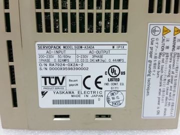 New and Original  Electric ServoPack Yaskawa AC 200-230V Input 1PH SERVOPACK SGDM-A3ADA