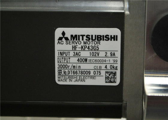 400W 3000r/min  3AC 102V 2.9A HF-KP Series HF-KP43G5 Industrial Servo Motor