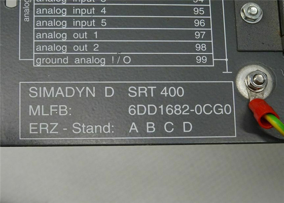 6DD1682-0CG0 Siemens SIMADYN D Rack SRT400 with power supply 115/AC 230 V for T400 and COMMBOARD CB 2 free slots
