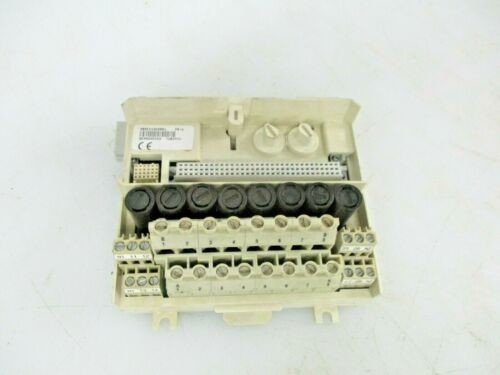 ABB of 3BSE013238R1 TERMINATION UNIT EXTENDED MTU 250V FUSED 8X1 FUSED ISOL. 8X1 L TERMINALS 2X6 N TERMINALS.