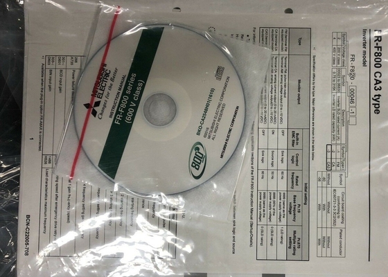 Mitsubishi FR-A820-01870-E160  230 V, 115 A,3 Phase Input - 3 Phase Output,60 HP,new original.