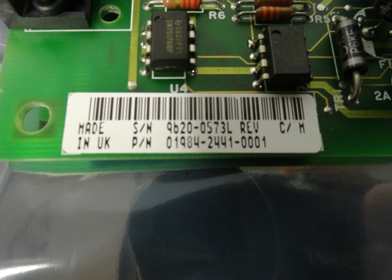 01984-2441-0001 SUPPORTO DEL TELAIO DI INDICAZIONE DELLA LUCE DEL CONNETTORE DEL MODULO RS422 DELLA SCHEDA DI INTERFACCIA.