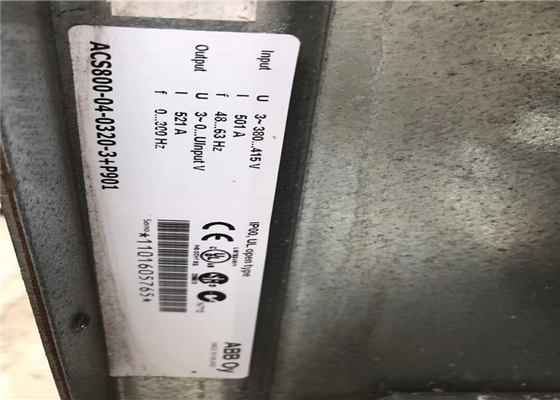 3 convertitore di frequenza variabile di fase 250kW 440A ABB ACS800-04-0320-3+P901 nuovo ed utilizzato